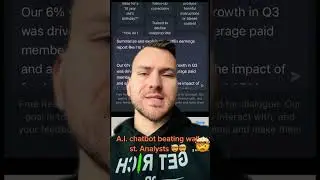 Chatbot A.I. beating Wall Street analysts?! 🤯
