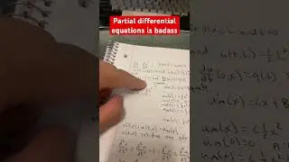 Partial Differential Equations is so Cool! #maths #shorts