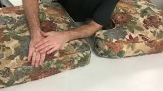 Your Seat Cushion May Need New Foam If It Looks Like This! + 2 Minute Dacron Wrap Demo!