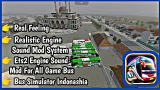Bussid Ets2 Engine Sound System Mod 3.6.1 || Ets2 Pack Sound Engine Bussid || Pack Sound Mercy Ets2