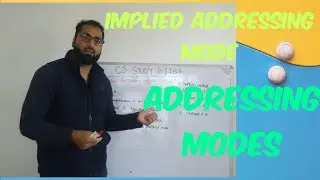 Implied/Implicit addressing mode | Addressing modes in computer architecture and organisation