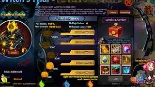 Anime Ninja - Witch's Trial, Headless Knight pet, 20mil. BP