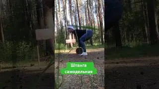 #воркаут #тяга #лес