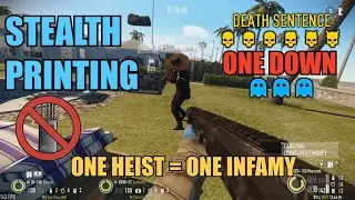 [PAYDAY 2] Counterfeit stealth printing || One whole infamy level in a single stealth heist