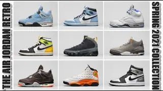 Air Jordan Retro 2021 Spring Collection