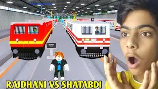 RAJDHANI EXPRESS Vs SHATABDI EXPRESS In INDIAN RAILWAYS😱