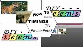 Rehearse timings in powerpoint - Powerpoint 2010
