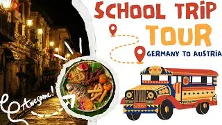 School Trip Vlog || Such a Memorable Trip |School Trip With Classmate| Tour From Germany to Austria