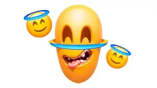 Smiling Face With Halo Emoji and what it's hiding