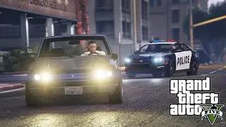GTA 5 PC | COP CHASE (1) | GOD LEVEL DRIVING |