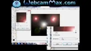 How to make easy wallpaper in GIMP