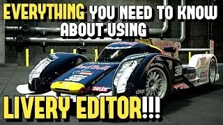EVERYTHING you need to know about *LIVERY EDITOR* on GT SPORT!!!