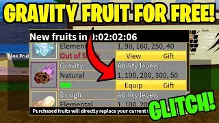 GRAVITY FRUIT FOR FREE! (Blox Fruits)