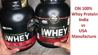 ON 100% Whey Protein India vs USA Manufacture | Main Points | Review