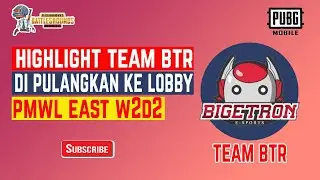 HIGHLIGHT TEAM BTR DI PULANGKAN KE LOBBY DI MATCH KE 4  WORLD LEAGUE 2020  - PUBG MOBILE