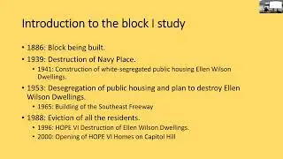 "Studying Gentrification on One Block in DC: The Many Problems of Following People Around."