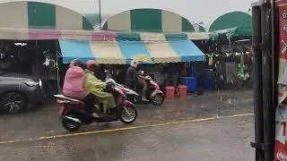 It rained all day🌧️🌧️⛈️🌩️