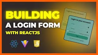 How to create a login screen with React Js - ReactJs Project for beginners