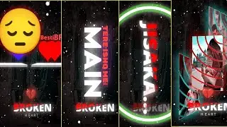 💔 Mai Wo Chand Instagram Trending Sad 🥺 Video Editing | Alight Motion Video Editing | Alight Motion