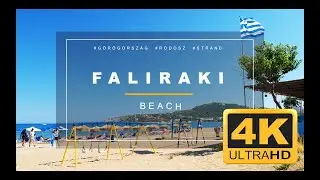 Faliraki beach - Rodosz / Rhodes 4K