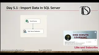 Day 5.1: Import a file to database | SQL Server | 