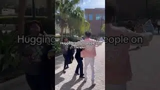 A hug can go a long way