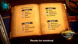 Duelos Classificatórios – Hearthstone Copa América – Temporada de Verão