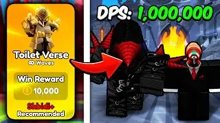 I Became OVERPOWERED In Toilet Verse Tower Defense!