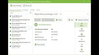 Free Public Certificate Let's Encrypt