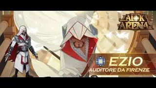 Afk Arena New Dimensional Hero Ezio test play in Arena of Trials. #afkarena