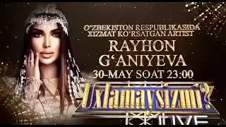 30 may soat 23:00 da @zortv.uz da “Uxlamaysizmi?“ ko’rsatuvida Rayhon