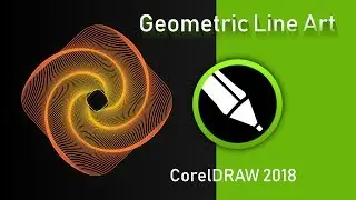 Graphic Design | How to create a colorful blending vector in CORELDRAW 2018