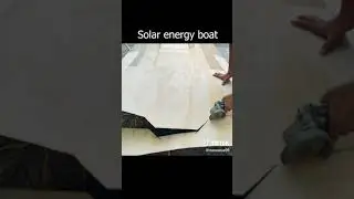 how to make solar energ boat