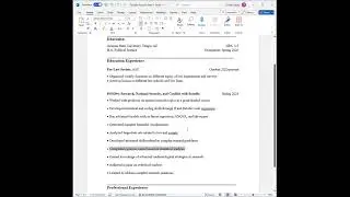 Put Statistics on your Resume!