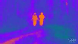 SEEK Thermal XR   тест на расстояние в 120 м