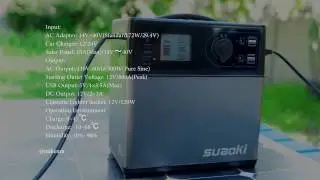 Suaoki PowerOak 400Wh Battery / Solar Generator First Look