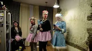 Дети, сценка три поросёнка.