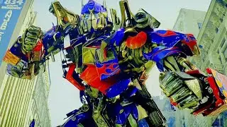 Transformers (2007) - Optimus Prime vs Megatron - The Final Battle Scene Part 2/3