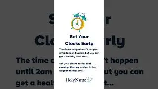 5 tips for a healthy transition to Daylight Saving Time #shorts