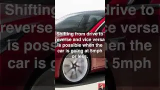 Here's a quick way to change gears in your Tesla. #shorts #tesla