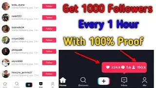 How To Get Unlimited Followers On TikTok 2020 Trick | Get Free Followers On TikTok |