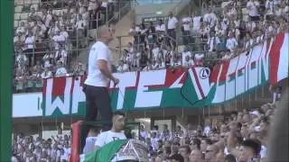 Staruch robi ogień na Żylecie
