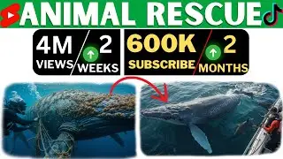 How to Create Viral Animal Rescue Videos for Faceless YouTube Channel