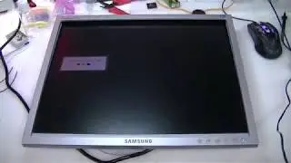 Восстановление подсветки монитора Samsung SyncMaster 940n. Переделка под 2 лампы