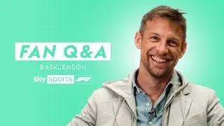 Did Jenson Button pee in Fernando Alonso's seat? | Fan Q&A | 