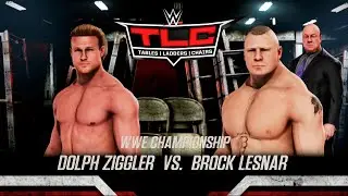 WWE2k20. Dolph Ziggler vs. Brock Lesnar.