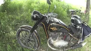 Поїздка на раритетному мотоциклі