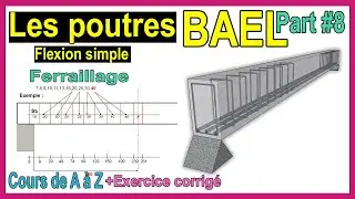 Ferraillage des Poutres en flexion simple - BAEL Partie 8
