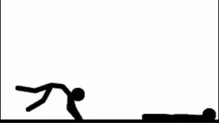 a randomly short stickman fight with sound