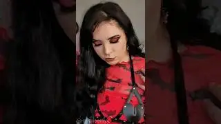 Maquiagem Gótica #makeup #gothic #shorts